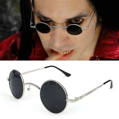 mens vampire round sunglasses|gothic vampire sunglasses.